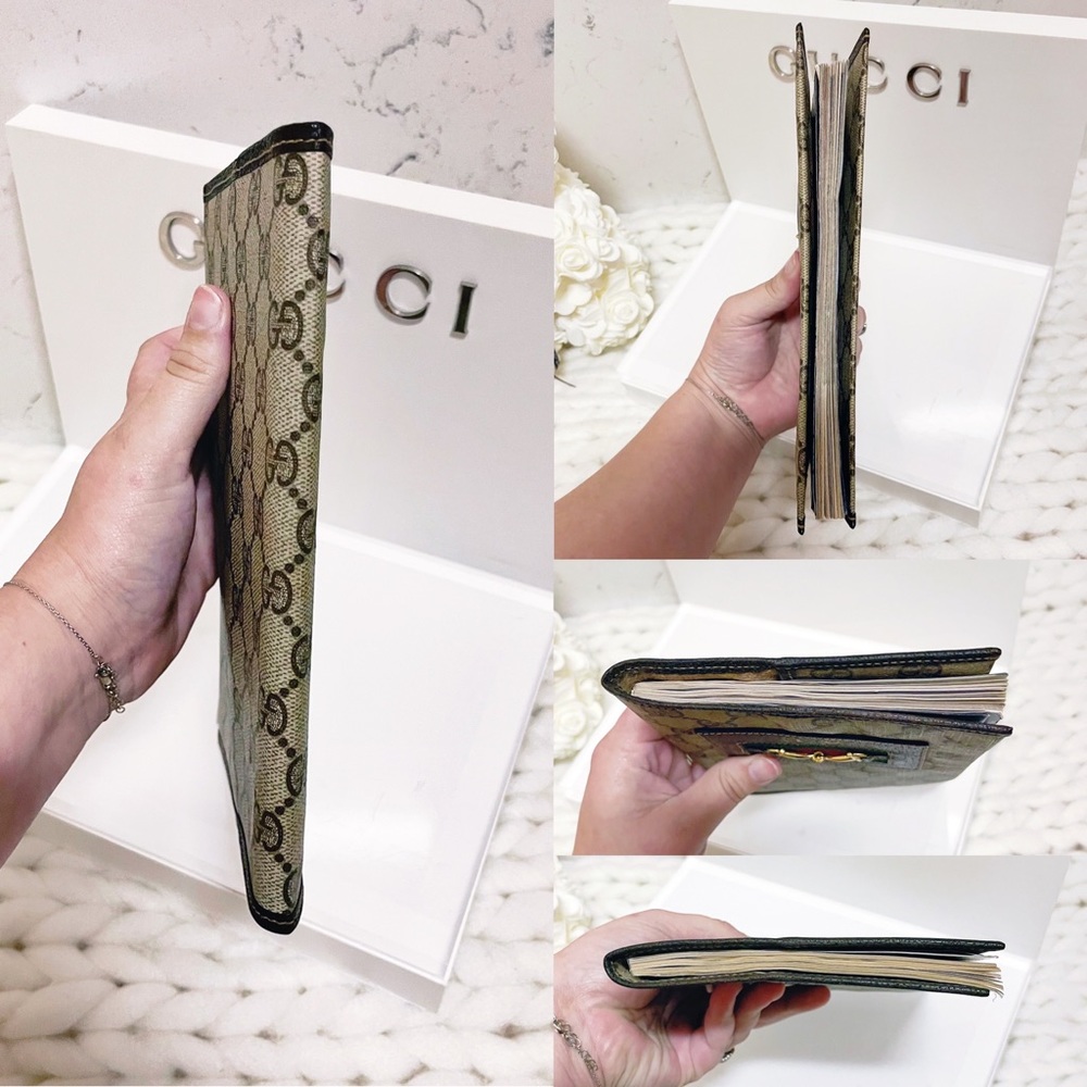 Authentic Gucci Home ULTRA RARE Collector’s Supreme T.V Guide Book Sleeve Set - Picture 4 of 11